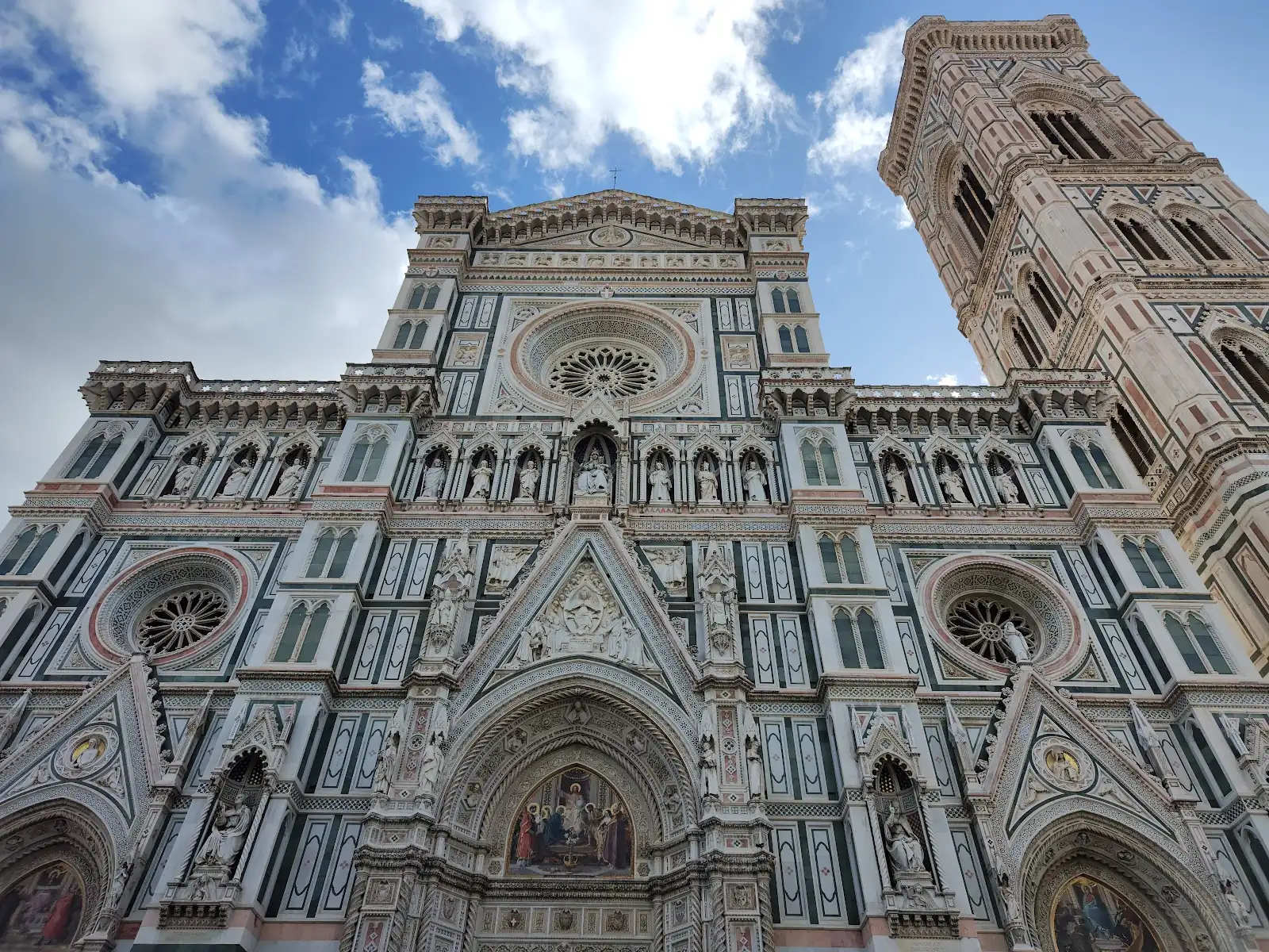 View over Florence rooftops and the Duomo in Tuscany, Italy